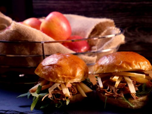 Joyce of Cooking Apple pulled pork sandwiches