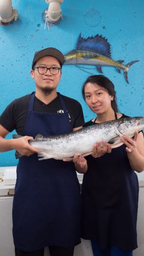 Yao and Trieu of HT Fish Market