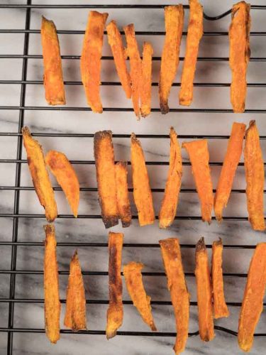 best crispy baked sweet potato fries