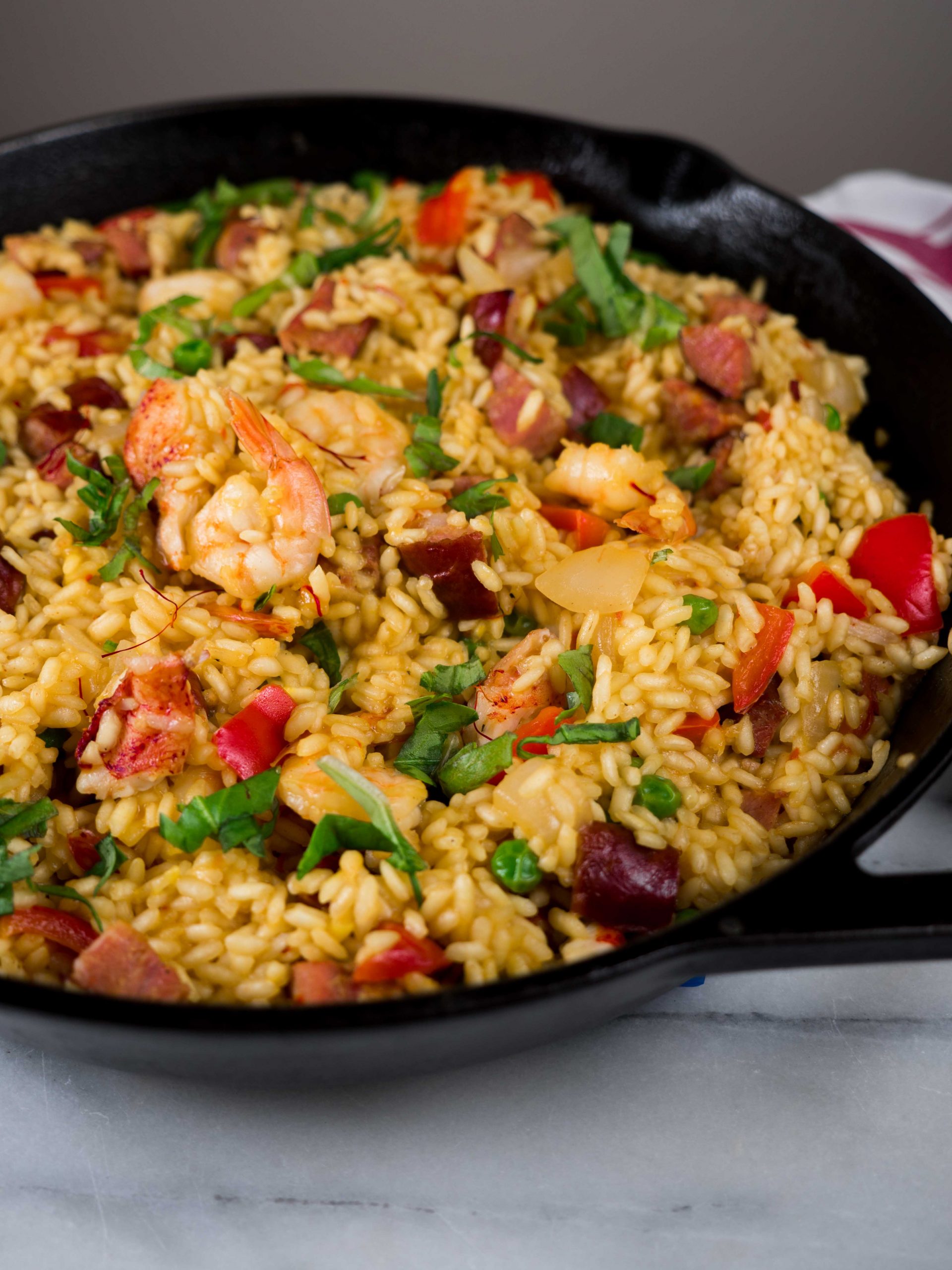 The best easy seafood paella