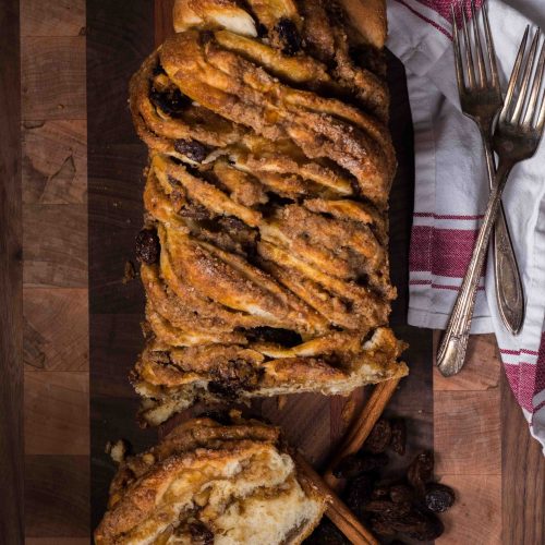 CINNAMON RAISIN BABKA