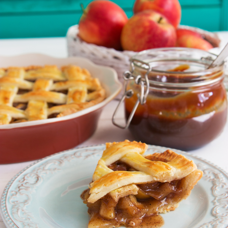 Salted Caramel Apple Pie